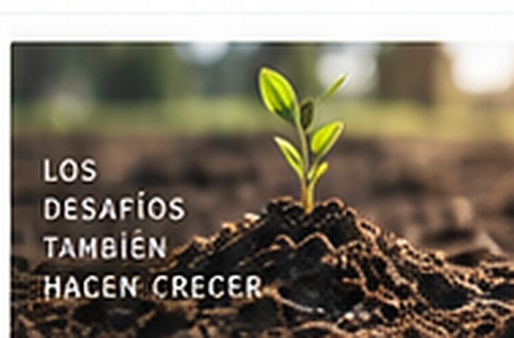Plántula emergiendo del suelo